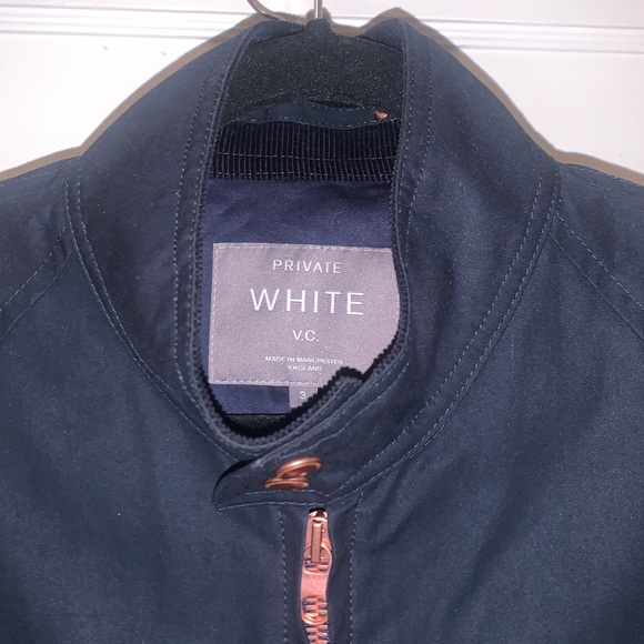 Private White VC The Ventile® Harrington - Midnight Navy Jacket - Size 3 (Small) - Picture 3 of 14